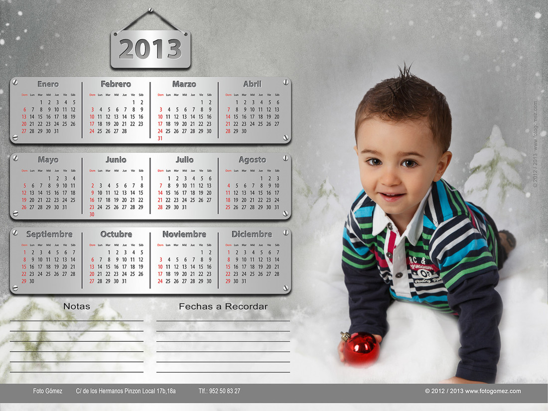 calendario 30x40,fotogomez